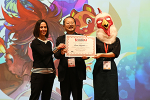 “XXIV Salon del Manga de Barcelona” Award Ceremony – Nov 2nd　Prize for contribution to the arts – Paru Itagaki (“BEASTARS”).